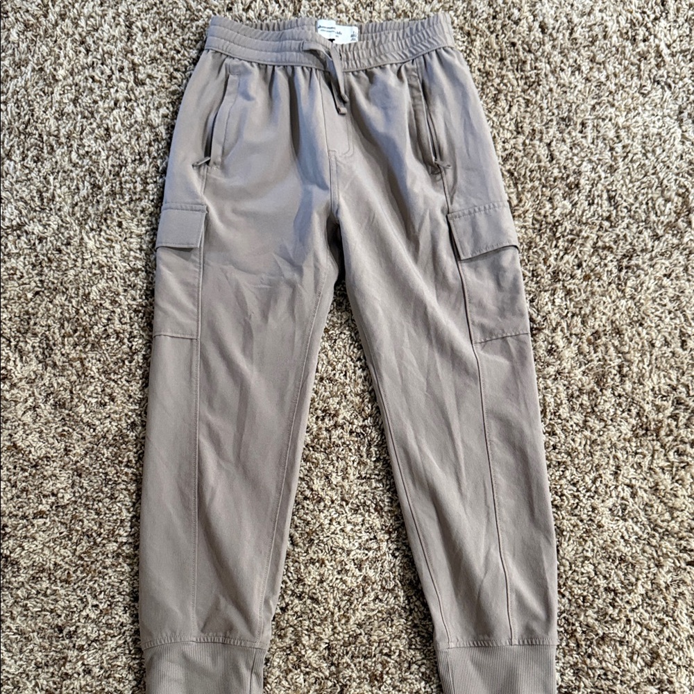 Abercrombie Kids Gray Cargo Joggers